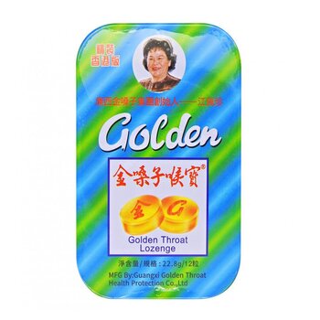 GOLDEN - Pastillas para la garganta 12uds