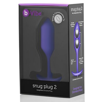 Snug Anal Plug 2 - # Púrpura