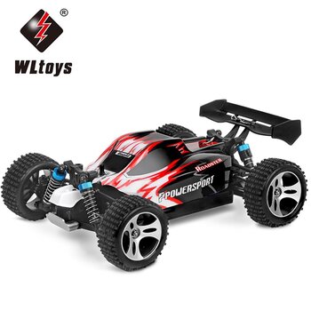 WLToys A959 1/18 RC Buggy (Rojo/Negro)