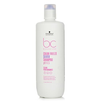 BC Bonacure pH 4.5 Color Freeze Silver Champú (Para cabello gris y aclarado)