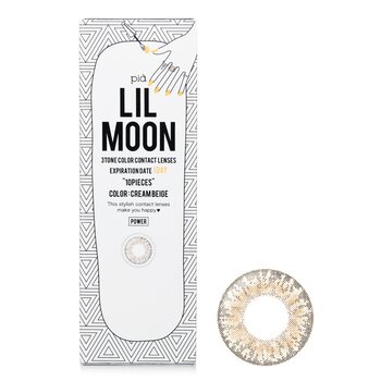 Pia Lilmoon Cream Beige 1 Day Color Contact Lenses - - 2.00