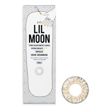 Lilmoon Crema Beige Lentes De Contacto De Color De 1 Día - - 2.00