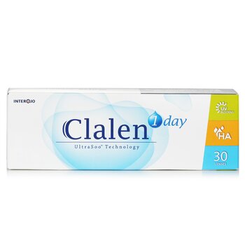 Clalen 1 Day Ultra-Soo Clear Contact Lenses -2.00