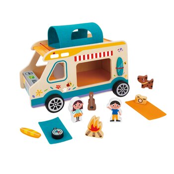 Tooky Toy Co caravana para acampar 30x17x23cm Mexico