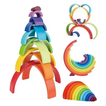 Apilador arcoiris 12 piezas