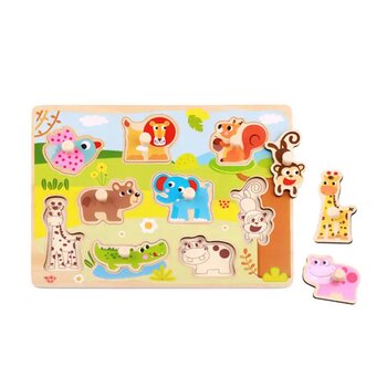Tooky Toy Co Animal Puzzle