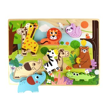 Tooky Toy Co Chunky Puzzle - Animal