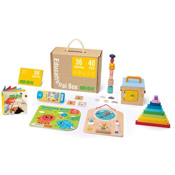 Tooky Toy Co 36m+ Educational Box