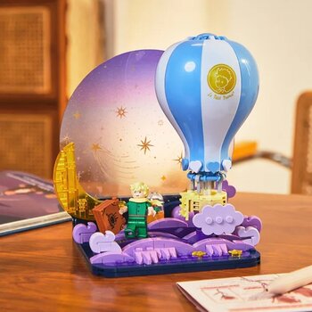 Le Petit Prince - Juego de ladrillos para construir globos de fuego
