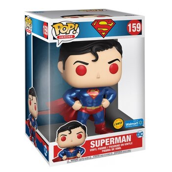 POP Jumbo: DC Comics- Superman con figuras de juguete Chase