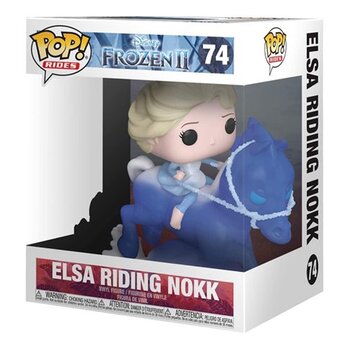 ¡ESTALLIDO! Ride Disney: Frozen II - Figuras de juguete Elsa montando Nokk