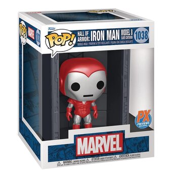 Funko POP! Deluxe: Marvel Ironman MK8 Silver Centurion Toy Figures