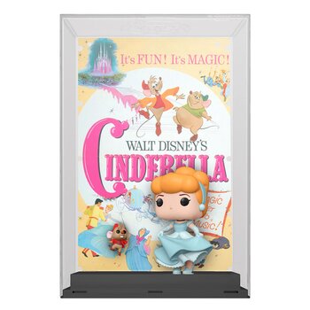 ¡ESTALLIDO! Póster de la película: Disney- Figuras de juguete de Cenicienta