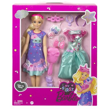 Mi primera muneca Barbie Deluxe y accesorios 32x7x39cm Mexico