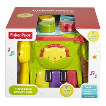 Fisher Price Cubo de actividades Juega y Aprende 25x24x20cm M xico
