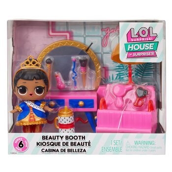 Juego de muebles HOS con muñeca - Cabina de belleza