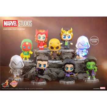 Marvel Studios - Marvel Disney+ Cosbi Bobble-Head Collection (Serie 2) - (Caja ciega individual)