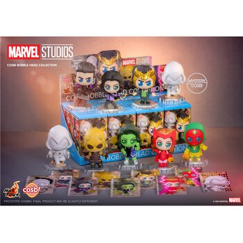 Hot Toys Marvel Studios - Marvel Disney+ Cosbi Bobble-Head Collection (Series 2) - (Case of 8 Blind Boxes)