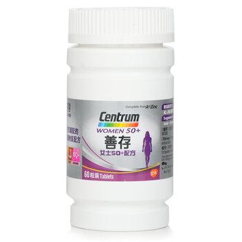 Centrum - CENTRUM MUJER 50+ SUPLEMENTO DIETÉTICO MULTIVITAMINICO 60'S (Productos Autorizados)