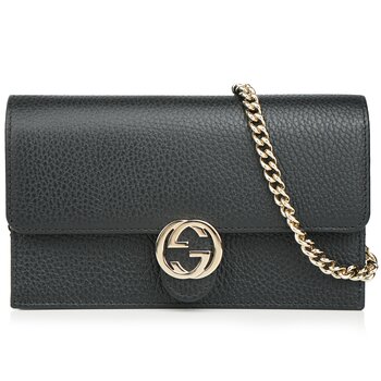 Icon GG Interlocking Wallet On Chain Bandolera 615523