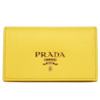 Prada Tarjetero de Piel Saffiano 1MC122