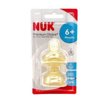 NUK First Choice Plus Tetina|6m+ 2 piezas