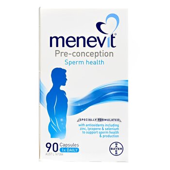 Philharmonic Menevit Men's Nutrient mejora el esperma - 90 cápsulas