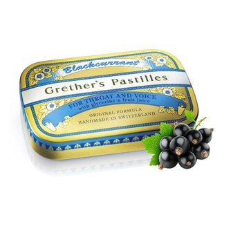 Grether's Pastilles Blackcurrant Regular 60g