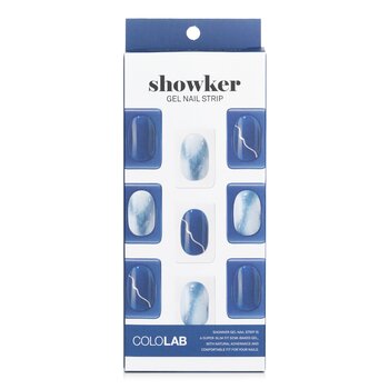 Tira de uñas de gel Showker # CNA401 Mármol de mora