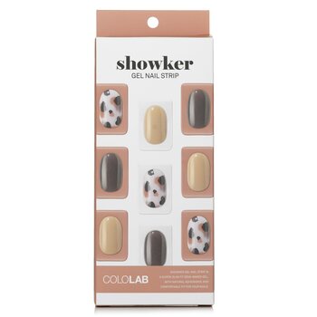 Tira de uñas de gel Showker # CNA202 como un tigre