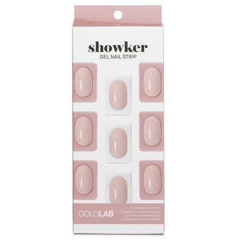 Tira de uñas de gel Showker # CSF112 OH Baby Pink