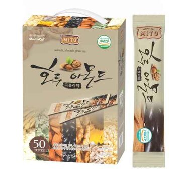 MOCHAC&T Korea Seven grains tea with walnut, almonds, black beans (18g x 50T)