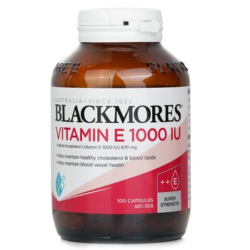 Blackmores - Vitamina E 1000IU 100 Cápsulas (Importación paralela)