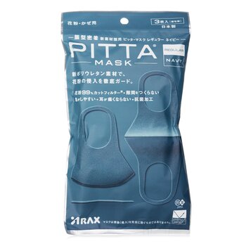 ARAX Arax Pitta Mask Navy Blue Regular - 3 Sheets