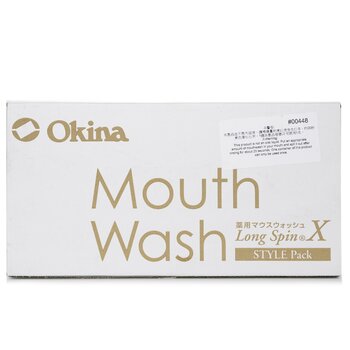 Okina Okina Mouthwash Long Spin-Mint(Blue) - 14ml x 100 Capsules