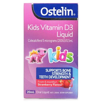 Ostelin Kids Vitamina D3 Liquido - 20ml