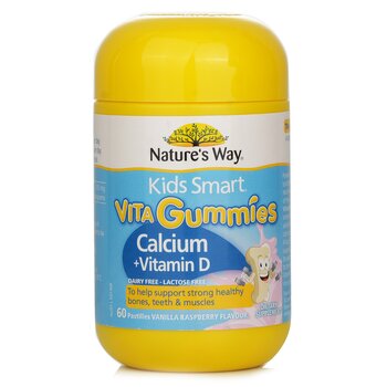 NATURES WAY Natures Way - Natures Way Kids Smart Vita Gummies Calcium 60 Pastilles -[Parallel Import Product]