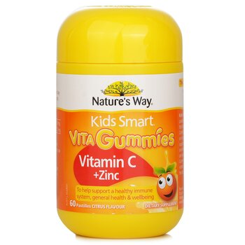 Nature's Way - Kids Smart Vita Gummies Vitamina C & Zinc 60 Pastillas (importación paralela)
