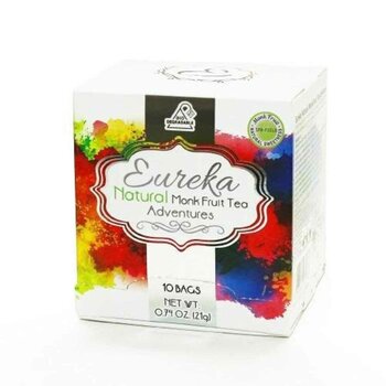 Aventuras de té de frutas de monje natural (serie de té de 10 tipos)