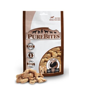 Turkey Freeze Dried Dog Treats 1.16Oz / 33G - Entry Size