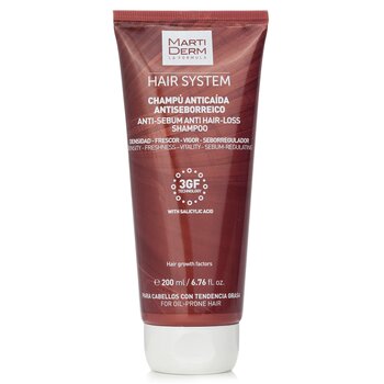 Hair System Anti-Sebum Champú Anticaída Con Ácido Salicílico (Para Cabello Graso)