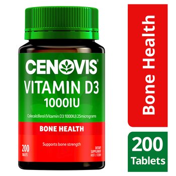 Cenovis [Authorized Sales Agent] Cenovis Calcium VD - 200 Tablets