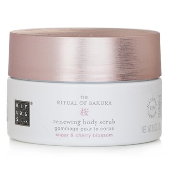 Exfoliante corporal renovador The Ritual Of Sakura - Azúcar y flor de cerezo