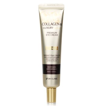 Crema para ojos premium de colágeno y oro de lujo