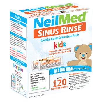 NeilMed Sinus Rinse Pediátrico Enjuague Nasal Salino Kit