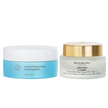 Advanced Ceramide Crema de Día Lift and Firm SPF 15 50ml+mori beauty Bálsamo Limpiador Hidratante Express 115ml