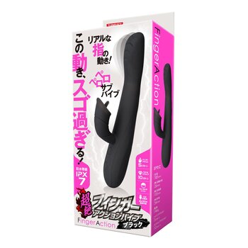 Vibrador de acción súper dedo