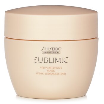 Shiseido Mascarilla intensiva Sublimic Aqua (cabello débil y dañado)