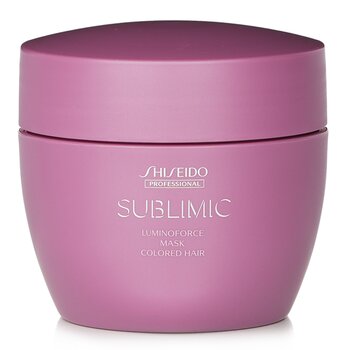 Mascarilla Sublimic Luminoforce (Cabello Teñido)