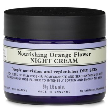 Crema de Noche Nutritiva Flor de Naranja